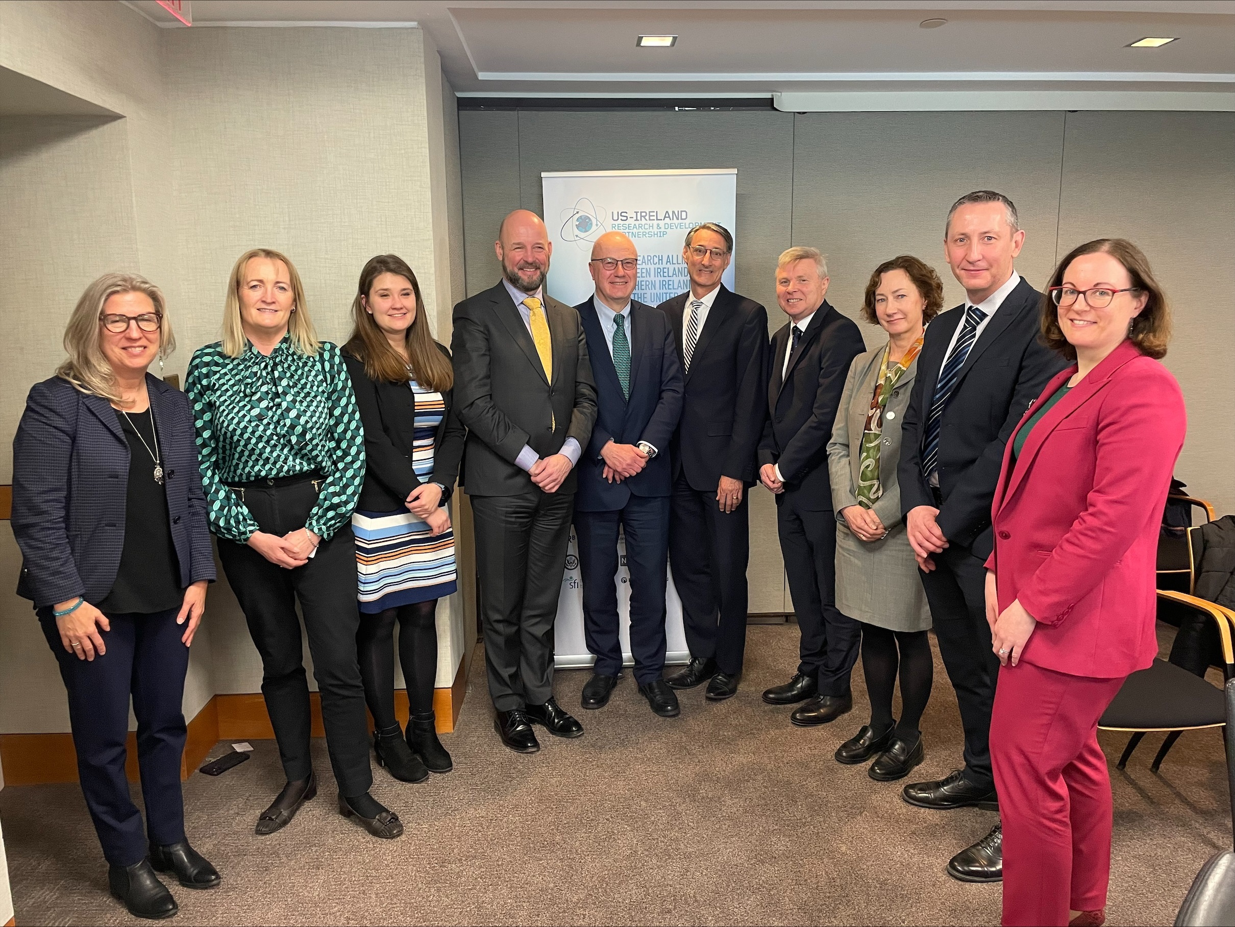 Funders and co chairs of US Ireland RD Partnership for the 27th steering committee meeting
